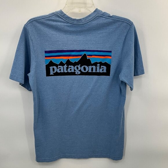 Patagonia Men's XS Responsibili-Tee Shirt Blue Regular Fit - Picture 4 of 6